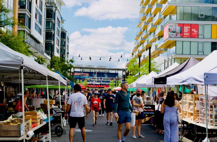 Half street market by Nationals Park